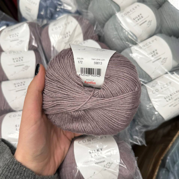 Пряжа Katia Silky Lace