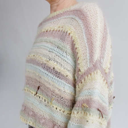 Описание вязания #Джемпер_из_коробочки