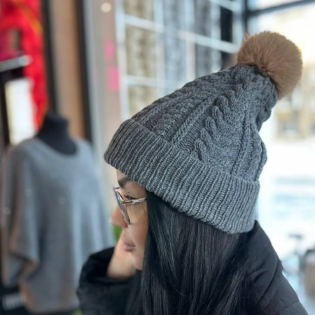 Доступ. Вязальный стрим Шапка Max Mara