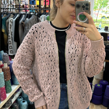 Описание вязания #Упругий_карди