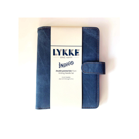 Набор чулочных спиц 15 см LYKKE Indigo Набор чулочных спиц 15 см LYKKE Indigo