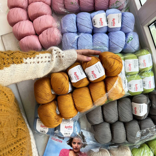 Пряжа Katia Tencel-Cotton