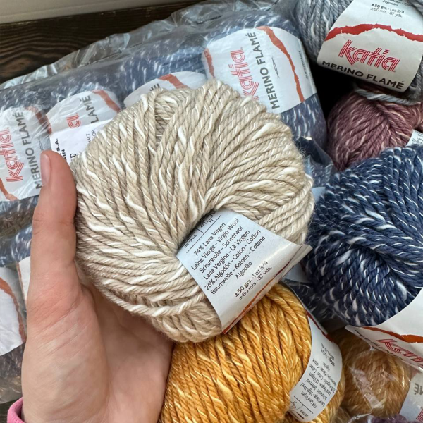 Пряжа Katia Merino Flame Пряжа Katia Merino Flame