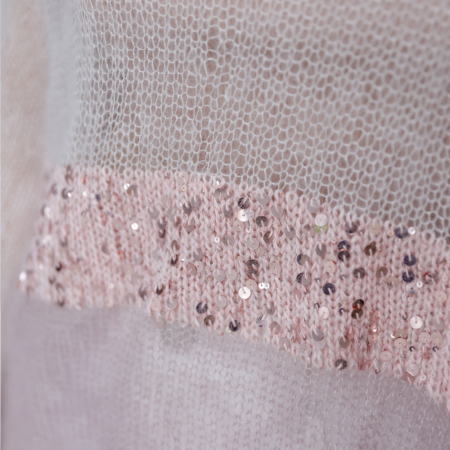 Описание вязания #Джемпер_паутинка