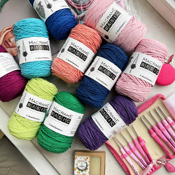 Пряжа Macrame BASIK Пряжа Macrame BASIK