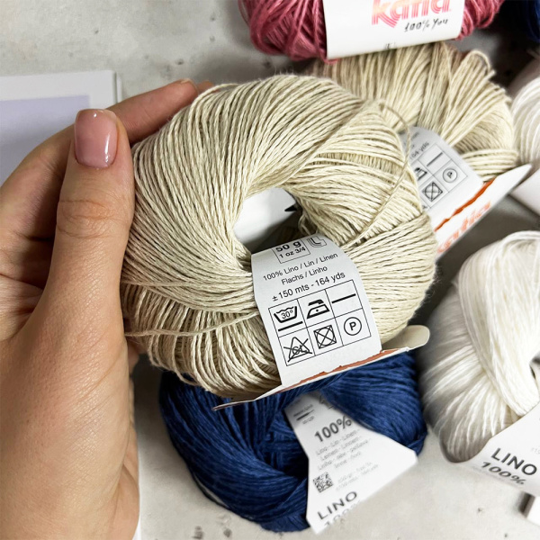 Пряжа Katia Lino 100%