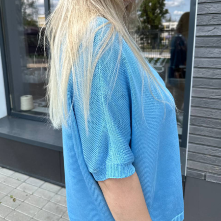 Описание вязания  #Туника_хвост_русалки