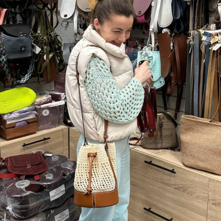 Описание вязания #Сумка_LOEWE