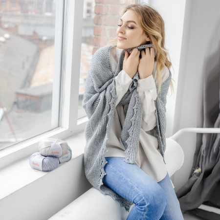 Описание вязания #Шаль_Каталония