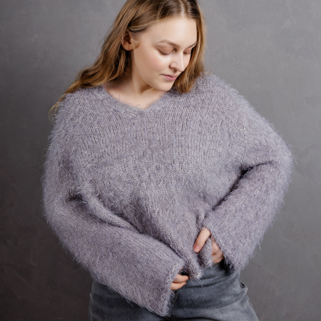 Описание вязания #Джемпер_PADLA