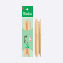 Спицы чулочные, 13 см, бамбук, Chiaogoo