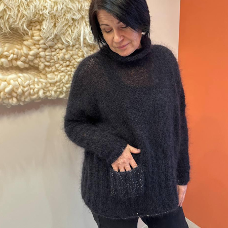 Описание вязания #Джемпер_Дигидон