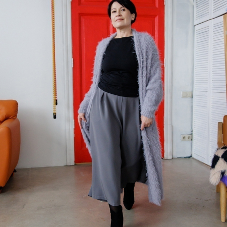 Описание вязания #Кардиган_Падла_Макси