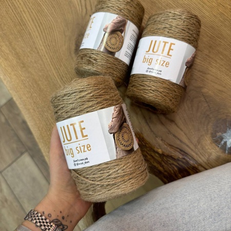 Джут Jute Big Size