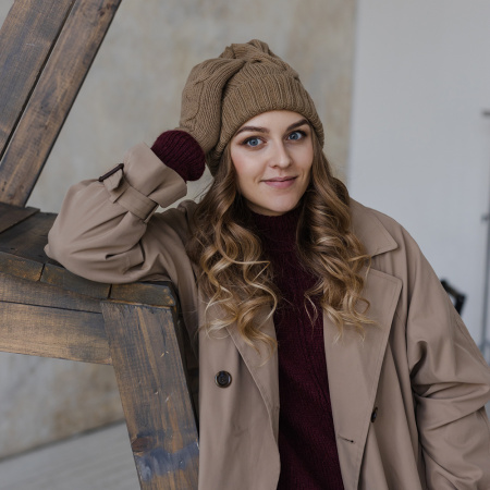 Описание вязания #Шапка_Loro_Piana Описание вязания #Шапка_Loro_Piana