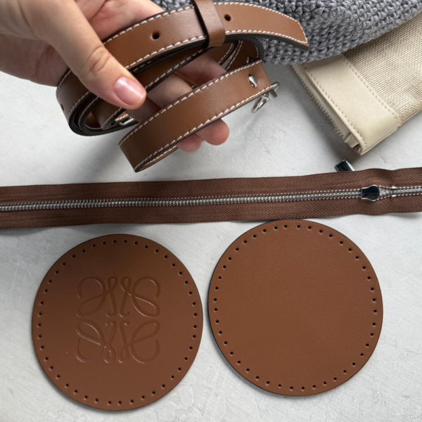 Набор для сумки Loewe Mini X из натуральной кожи