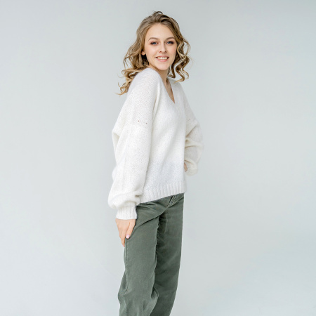 Описание вязания #Джемпер_Valera