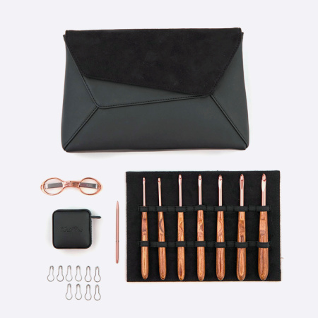 Подарочный набор крючков с деревянной ручкой "Mellow", 30960 Подарочный набор крючков с деревянной ручкой "Mellow", 30960