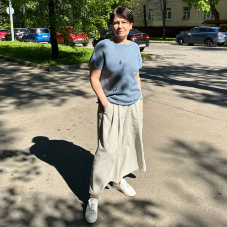 Описание вязания #Футболка_Даниэль