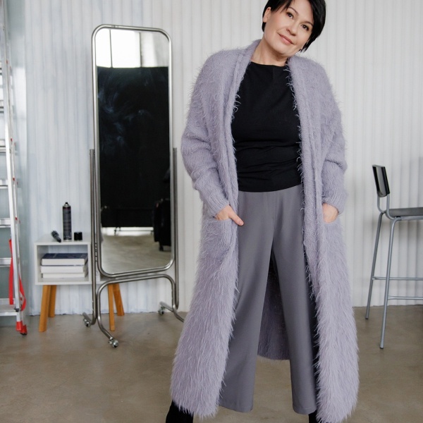 Описание вязания #Кардиган_Падла_Макси