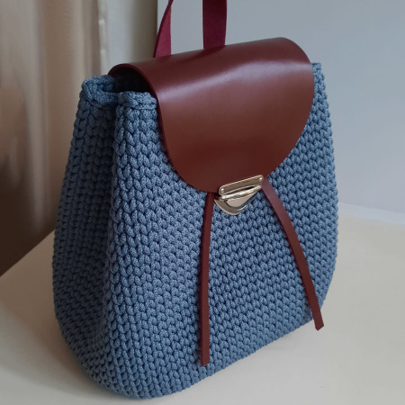 Описание вязания #Рюкзак_BabaRita Описание вязания #Рюкзак_BabaRita