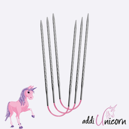 Спицы Addi CraSy Trio Unicorn Lace Long, 180-2