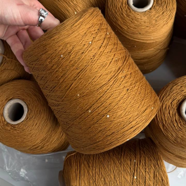 Бобина Cotton Paillettes Mix