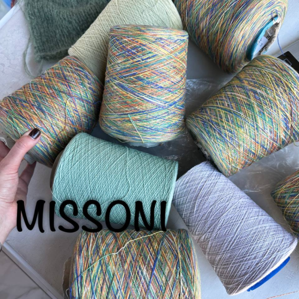 Бобина кашемир на шелке Missoni