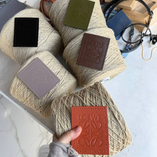 Набор для сумки Loewe Basik из натуральной кожи