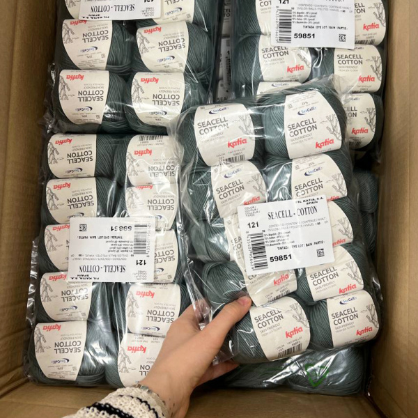 Пряжа Katia Seacell-Cotton