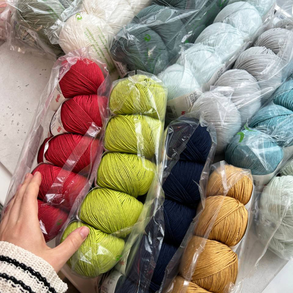 Пряжа Katia Seacell-Cotton