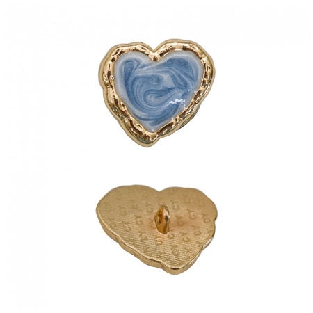 Пуговица CHANEL SS Сердце 23 мм