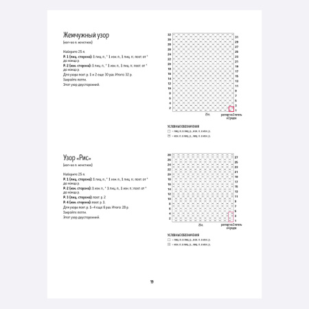 Книга Библия жемчужных узоров в СУПЕРОБЛОЖКЕ. 60 мотивов, 30 стильных проектов. Спицы Розмари Драйздейл