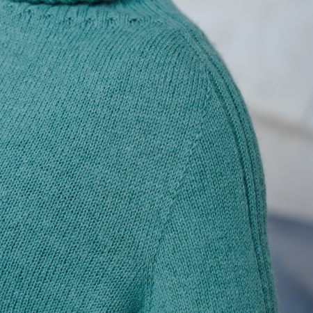 Описание вязания #Реглан_три_полоски