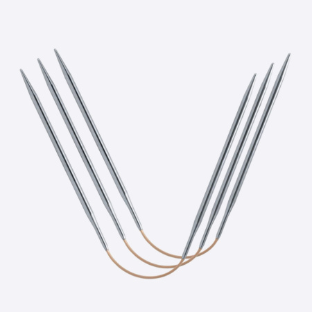 Спицы чулочные гибкие 26 см Addi CraSy Trio Long, 161-2 (7 мм, 26 см, 161-2/7-26)