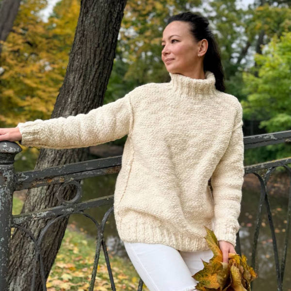 Бобина меринос Bulky Zegna Baruffa