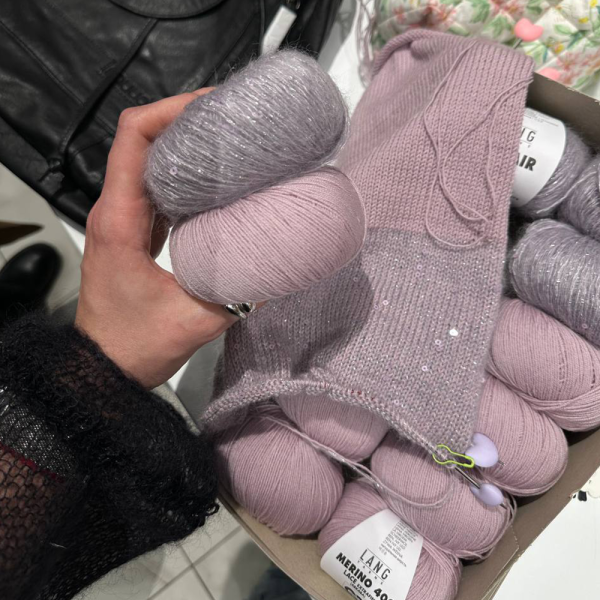 Пряжа Lang Merino 400 Lace