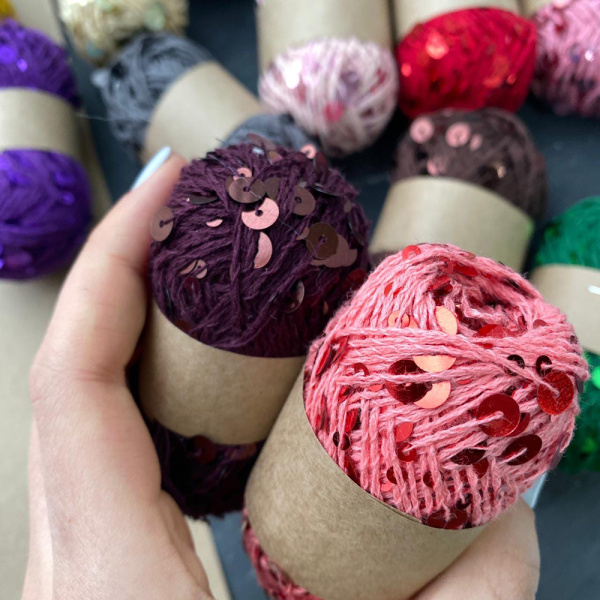 Королевские крафтовые пайетки