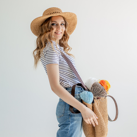 Описание вязания #Шляпа_Канотье