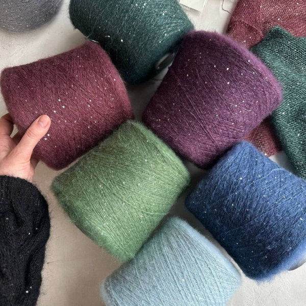 Бобина Silkid Sequins WoolDom
