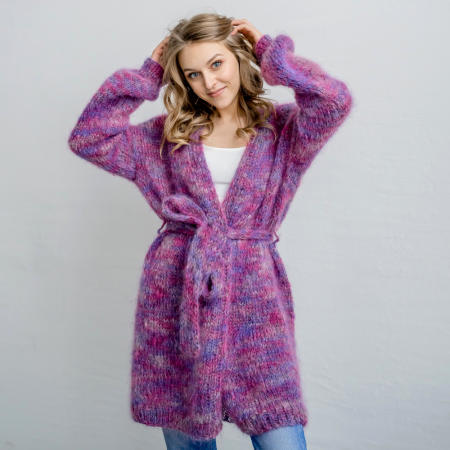 Описание вязания #Воздушный_Халат