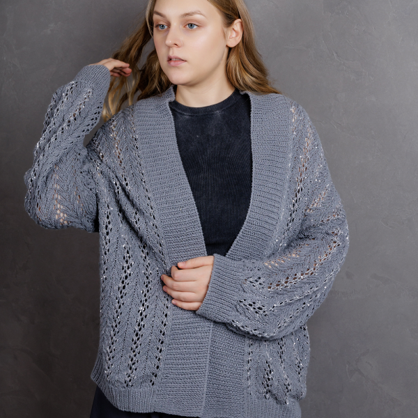 Описание вязания #Кардиган_Беладонна