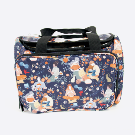 Сумка "Craft bag by Lady Desidia" для рукоделия (Темно-синий)