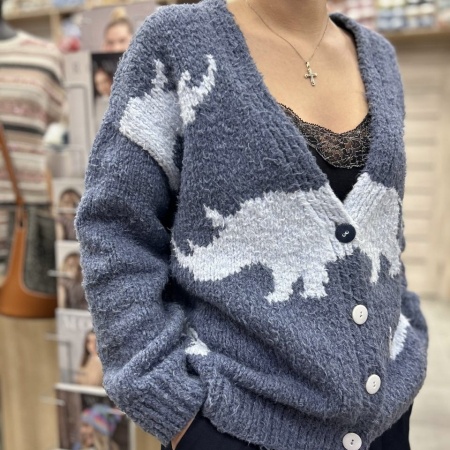 Описание вязания #Кардиган_носороги Описание вязания #Кардиган_носороги