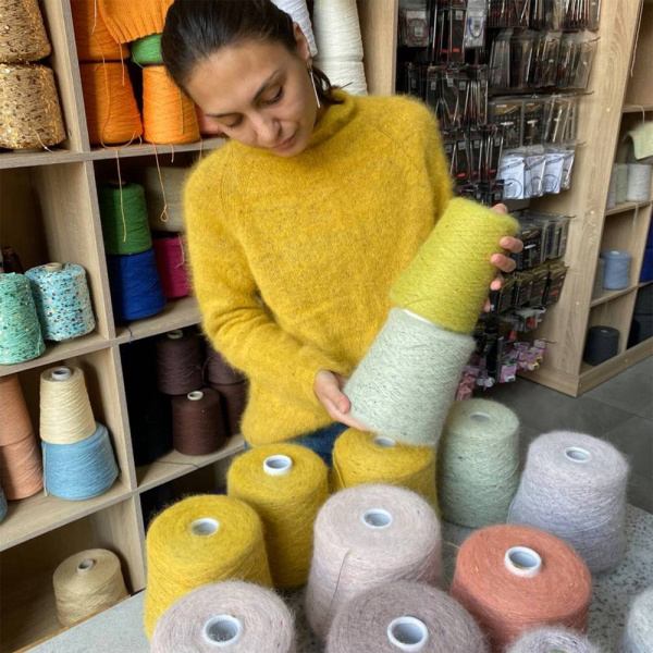 Бобина Ангора Angora Spiky Tweed Бобина Ангора Angora Spiky Tweed