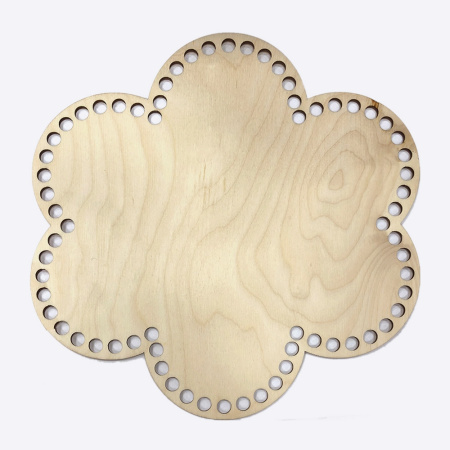 Донышко Облачко, Фанера, 25*25 см