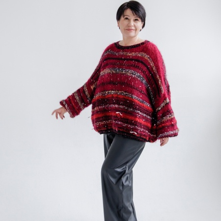 Описание вязания #Джемпер_из_коробочки