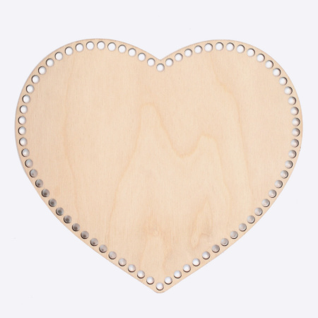 Донышко Сердце Фанера (30 см) Донышко Сердце Фанера (30 см)