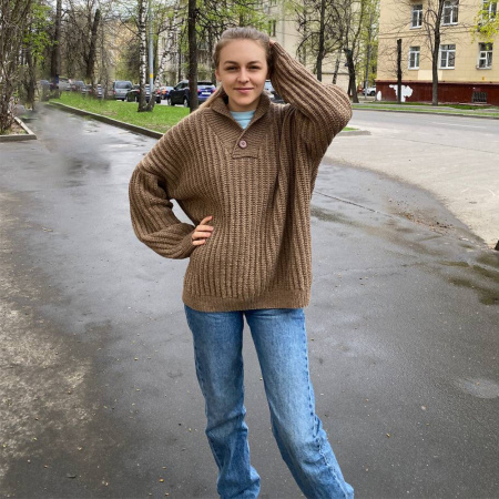 Описание вязания #Свитер_Брат Описание вязания #Свитер_Брат