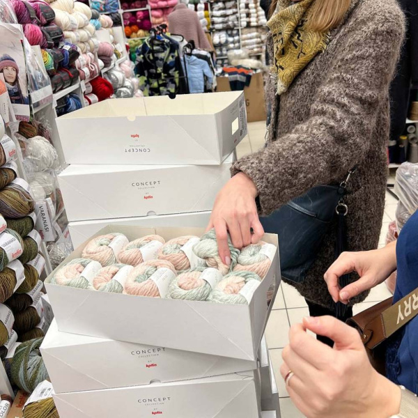 Пряжа Katia Cashmina Cotton